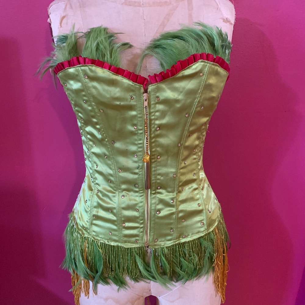 Burlesque costume corset